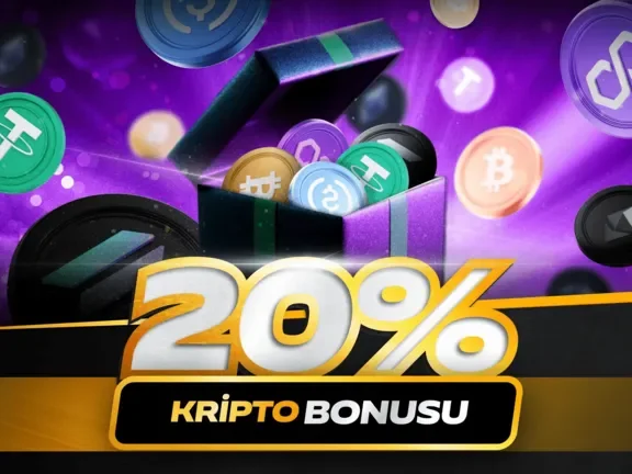 %20 Kripto Bonusu
